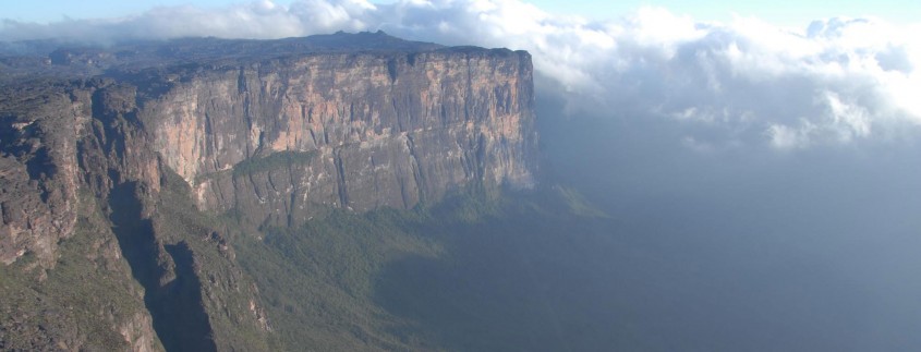 Roraima Tepui as seen from the air